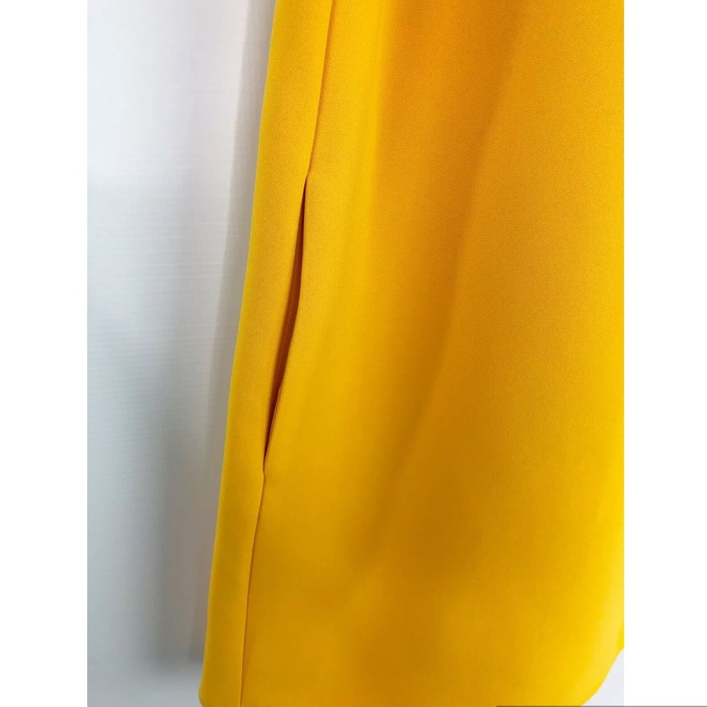 TOPSHOP Ruffle Trim Shift Mini Dress - Picture 5 of 6
